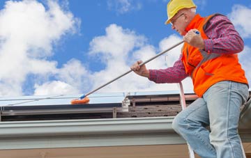 Inverguseran soft wash roof cleaning